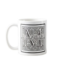 Custom wedding logo coffee mugs by perfectpostage Custom wedding logo coffee mugs