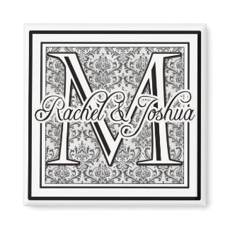 Custom Wedding Logo Magnet magnet