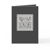 Custom Wedding logo notecard by perfectpostage Custom Wedding logo notecard