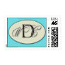Custom Wedding Monogram Postage