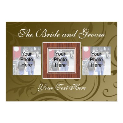 Custom Wedding Photo Card Custom Announcements