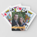 Custom Wedding Photo Playing Cards