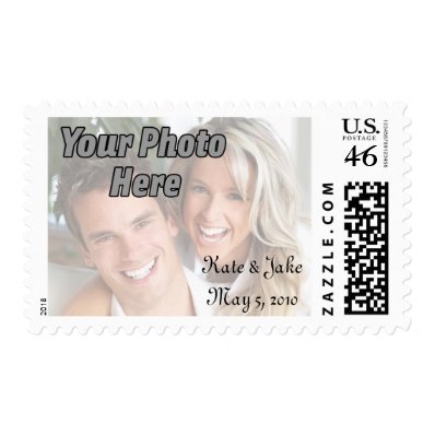 Custom Wedding Photo Stamps