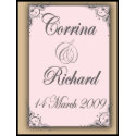 Custom Wedding postage for March 2009 stamp