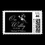 Custom Wedding Postage Stamp stamps