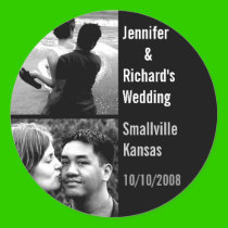 Custom Wedding Sticker