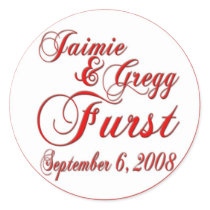 Custom Wedding Stickers by perfectpostage Custom Wedding Stickers