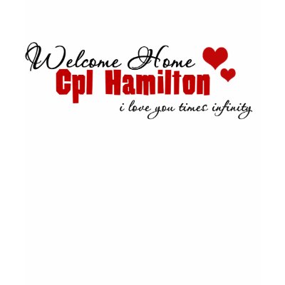 CUSTOM Welcome Home Tank T-shirts by semperfisweethearts