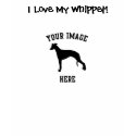 Custom Whippet T-Shirt by WhippetTalk Custom Whippet T-Shirt