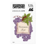 Custom Wine Label Wedding Invitation Stamps