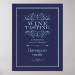 Custom Wine Tasting Art Print - Home Decor