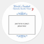 Custom Worlds Greatest Appendix Quarter Horse Sticker