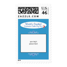 Custom Worlds Greatest Australian Cattle Dog Mix Stamp