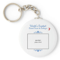 Custom Worlds Greatest Basset Fauve de Bretagne Key Chains