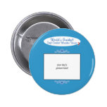 Custom Worlds Greatest Soft Coated Wheaten Terrier Pinback Buttons