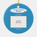 Custom Worlds Greatest Westie Christmas Tree Ornament