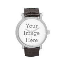 Custom Wristwatch at Zazzle
