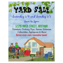 Custom Yard or Garage Sale Flyers