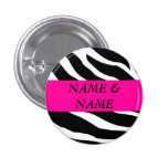 Custom Zebra Button