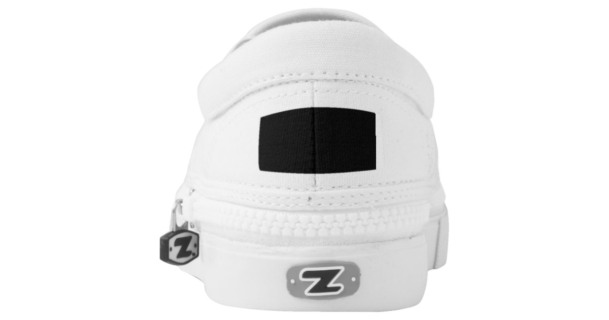 Custom Zipz Slip on Shoe. Zazzle