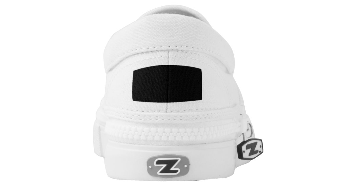 Custom Zipz Slip on Shoe. Zazzle