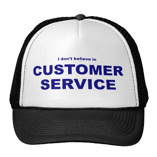 Customer Service Trucker Hat Zazzle