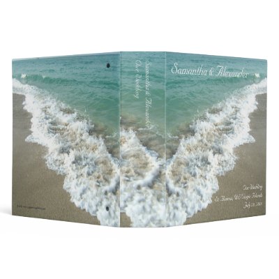 CustomInvites Destination or Cruise Wedding Binder
