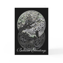 Customisable Celtic/Pagan themed Card by whu_wei Customisable Celtic/Pagan themed Card