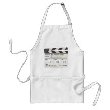 Customisable Clapperboard Chef's Apron.