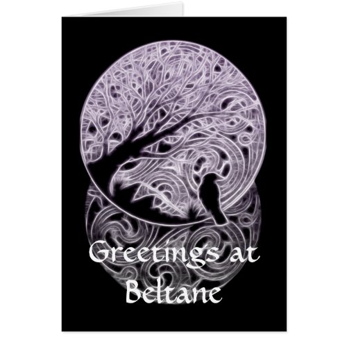 Customisable Pagan/Celtic themed Card zazzle_card