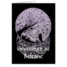 Customisable Pagan/Celtic themed Card