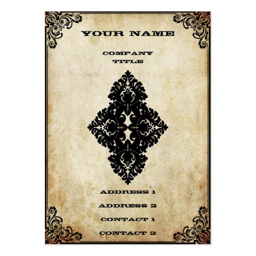 Customisable Playing Card - Business Card (front side)