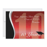 Customizable 10 Year Class Reunion Invites