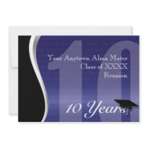 Customizable 10 Year Class Reunion Personalized Invites