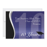 Customizable 10 Year Class Reunion Personalized Invites