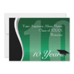 Customizable 10 Year Class Reunion Personalized Announcements