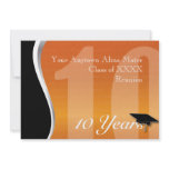 Customizable 10 Year Class Reunion Custom Invites