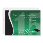 Customizable 15 Year Class Reunion Custom Invites