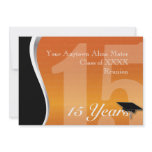 Customizable 15 Year Class Reunion Announcements