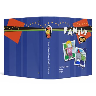 Customizable 1.5 inch Famiy Photo Album binder