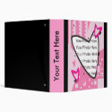 Customizable 1.5" Valentine's Keepsake Binder by valentinesgifts Customizable 1.5" Valentine's Keepsake Binder