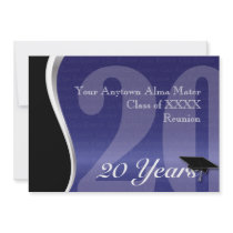 Customizable 20 Year Class Reunion Personalized Announcement