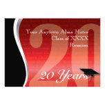 Customizable 20 Year Class Reunion Personalized Invites