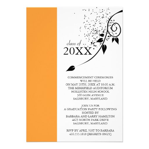 Customizable 20XX Graduation Announcements