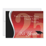 Customizable 25 Year Class Reunion Custom Announcements