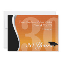 Customizable 30 Year Class Reunion Custom Announcements