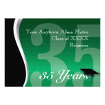 Customizable 35 Year Class Reunion Invite
