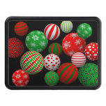Customizable 3D Christmas Balls Tow Hitch Covers