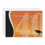 Customizable 40 Year Class Reunion Personalized Invitation