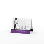 Customizable 40 Year Class Reunion RSVP Card